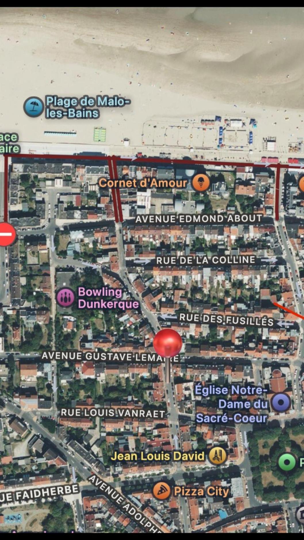 L'Escapade Belle Rade Bed and Breakfast Δουνκέρκη Εξωτερικό φωτογραφία
